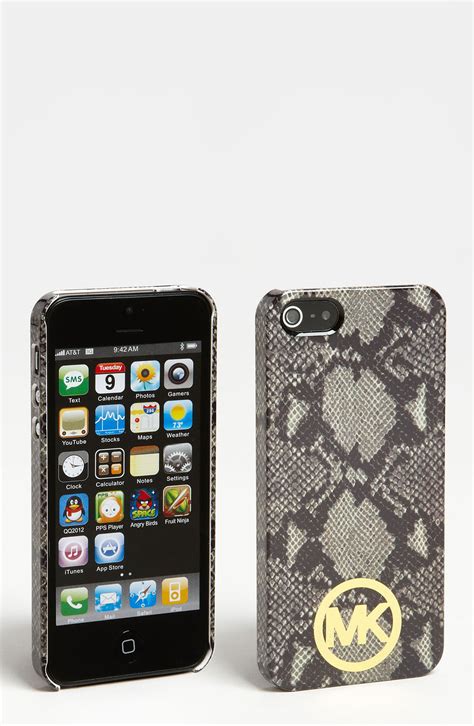 michael kors wallet phone case iphone 5|michael kors iphone 5 wristlet products for sale .